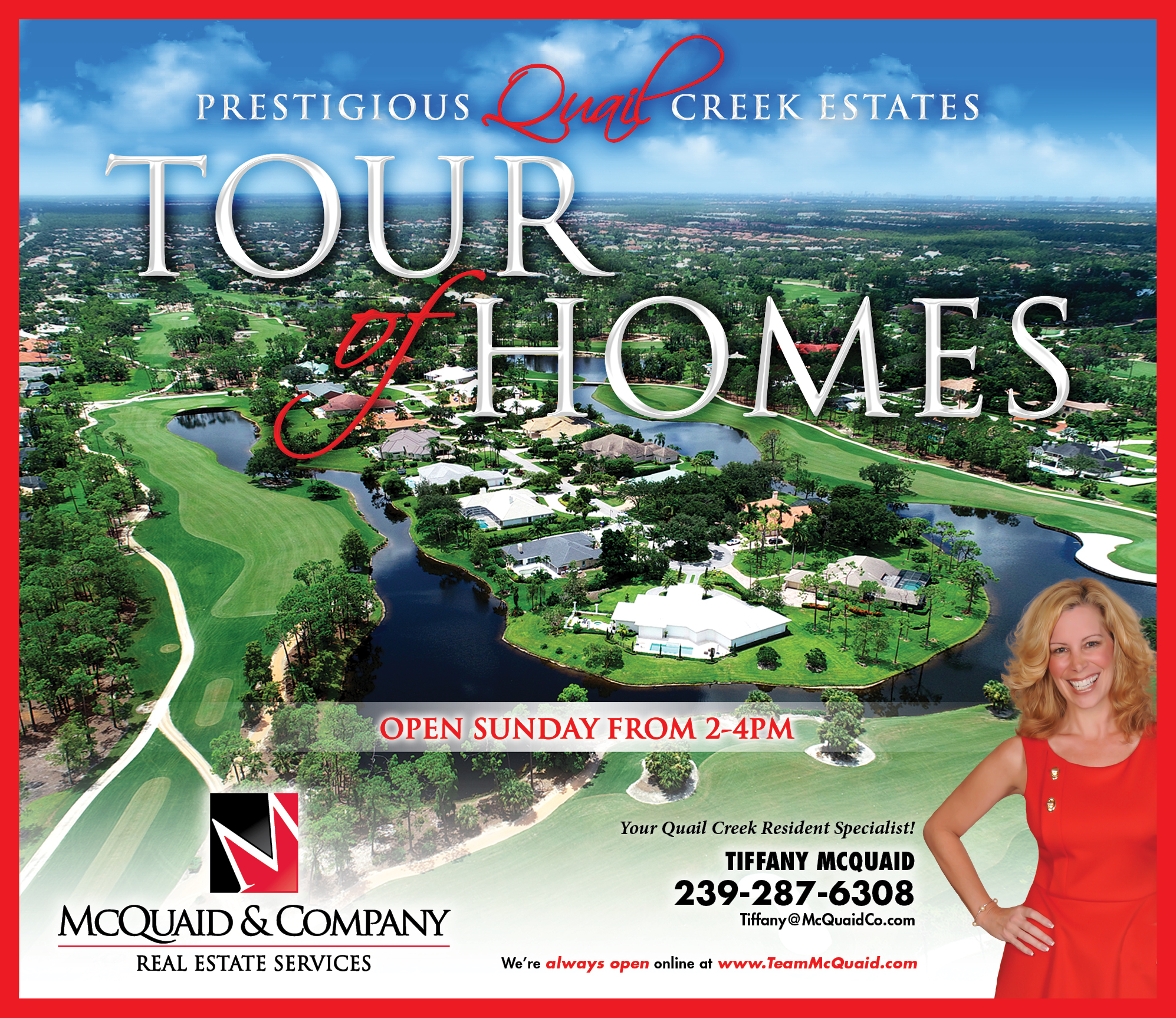 QUAIL CREEK ESTATES TOUR OF HOMES